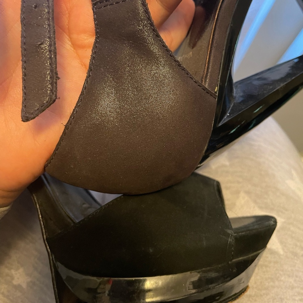 Sky high heels, purple - Picture 2 of 3
